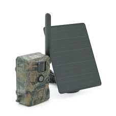 4G Фотопастка Full color F-903 3МР-відео 120 кут . мікрофон/динамік. слот SD під картку. GPS. Батарея 7800мА сонячна панель APP-UBOX