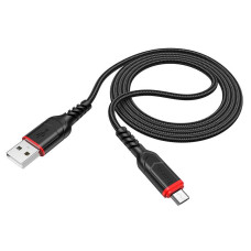 Кабель Hoco X59, Micro-USB, 2.4A, Black, довжина 1м, BOX