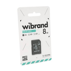 Карта пам'яті Wibrand microSDHC Class 10 UHS-I, 8GB