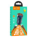 Набір АЗУ 12-24V HOCO Z46 + кабель Type-C, 1xUSB, 18W, кабель 1м, Blue, Box