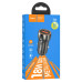 Набір АЗУ 12-24V HOCO Z46 + кабель Type-C, 1xUSB, 18W, кабель 1м, Black, Box