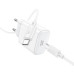 Набір СЗУ 110-240V HOCO C76A Pro+ Type-C кабель, USB-C, PD30W, кабель 1м, White, Box