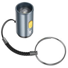 Ліхтарик-брелок HOCO UA38 від Type-C, Gray, Box