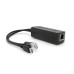 POE спліттер AOT-0524 48V-5V, RJ45, Type-C (10/100Мбіт, Вхід-48V/Вихід 5V 2.4А)