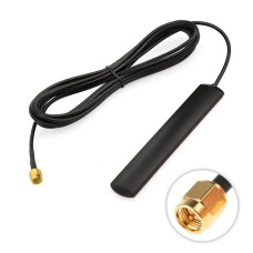 Внутренняя GSM/WIFI антенна 3G/4G/LTE WiFi, 850-990/1710-2700MHz 5dBi, 3М скотч, 3 метра кабеля, кабельный ввод Разъем SMA Male
