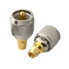Перехідник SMA Male - UHF Male (SMA тато,штекер-UHF тато,штекер) ціна за 1 шт