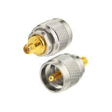 Перехідник SMA Female - UHF Male (SMA мама, гніздо-UHF тато, штекер) ціна за 1 шт