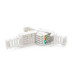Конектор RJ-45 швидкого монтажу 8P8C UTP Cat-5 (розбірний, безінструментальний) білий, ціна за 1 шт.