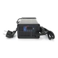 Зарядний пристрій Jinyi для акумуляторів LiFePo4 60V(73V),20S,15A,штекер Triangle plug (T-tipe/C13/IEC),з індикацією,BOX