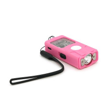 Ліхтар-відлякувач ручний BAILONG X-Balog TW-2301P. LED, струм 9000KV, Li-ion вбудований, Pink, IP44, USB, 87х39х20мм, BOX