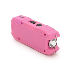 Ліхтар-відлякувач ручний BAILONG X-Balog TW-1901P. LED, струм 8000KV, 130W, Li-ion вбудований 4 000 mAh, Pink, IP44, USB, 100х40х20мм, BOX