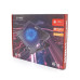 Підставка під ноутбук XSTRIKE XS-33, 10-17", 1*140mm 1000±10% RPM, корпус пластик+алюміній, 2xUSB 2.0, 370x275x27mm, RGB, Box Q20