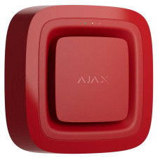 Бездротовий звуковий адресний пожежний оповіщувач Ajax EN54 FireProtect (Sounder) Jeweller Red