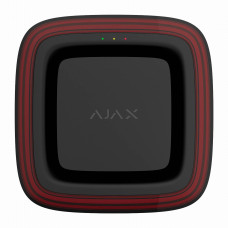 Бездротовий світлозвуковий адресний пожежний сповіщувач Ajax EN54 FireProtect (Sounder/VAD) Jeweller Black