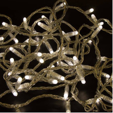 Гірлянда 500LED (Діод) White Hot, 50 метрів, 8 режимів, прозора ізоляція