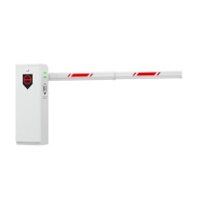 Шлагбаум BRAZZERS BR-115С, AC220, Двигун DC24/100W, довжина стріли 3,7-6м, вбудована радіо-дистанція 430,5MHz, 2 пульта, 480х660х720 мм, 39кг