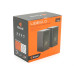 Колонки 2.0 Kisonli T-002A для ПК та ноутбука, USB + 3.5mm, 2x3W, 20Hz-18KHz, Black, BOX, Q30