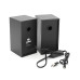 Колонки 2.0 Kisonli T-002A для ПК та ноутбука, USB + 3.5mm, 2x3W, 20Hz-18KHz, Black, BOX, Q30