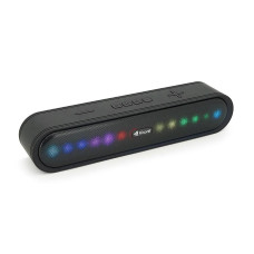 Колонка Kisonli LED-915 Bluetooth 5.0, 2х5W, 1200mAh, USB/TF/BT/FM/AUX, DC: 5V/1A, Black, BOX, Q30