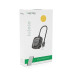 Хаб VEGGIEG V-U2406 USB 2.0 4 порта, 480Mbts, живлення від USB, Black, 1,0m, Box