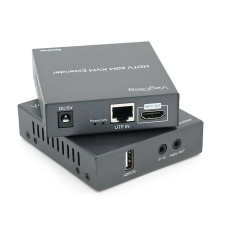 Активний VEGGIEG V-HD010 KVM HDMI 2*1 спліттер 60m, HDMI 1080P, USB & Audio Support, Grey, Box