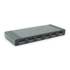 Комутатор VEGGIEG V-HD11 HDMI 1*5, HDTV2.0 4K, Grey, Box