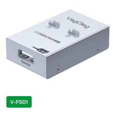 Комутатор VEGGIEG V-F501 USB 2.0 PC to Scanner Printer Sharing Switch (потрібний драйвер), Box