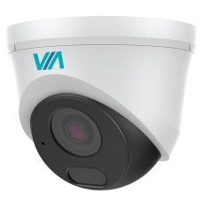 2МП IP купольна вулична відеокамера зі звуком та SD карткою VIA SECURITY VS-D22AS (2.8мм)