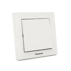 Выключатель Panasonic Karre Plus 55 одноклавишный, белый