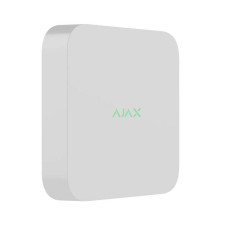 Мережевий відеореєстратор Ajax NVR DC (8ch) white, роздільна здатність до 4К, підтримка ONVIF/RTSP, декодування H.265/H.264, ємність до 16Тб