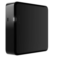 Мережевий відеореєстратор Ajax NVR HAC (8ch) black, HDMI, роздільна здатність до 4К, підтримка ONVIF/RTSP, декодування H.265/H.264, ємність до 16Тб