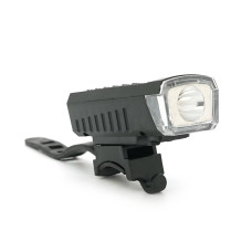 Ліхтарик велосипедний HY-2266, 3 режими, вбудований акум, USB кабель, BOX