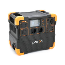 Power station Pecron E2400LFP APP Control, 2048/2400Wh LiFePO4, MPPT 800W max, DC12V-5A, XT60-12V-30A, 3хAC 220, 4xUSB-18W, 2хUSB-C(100W), Fast charge 90min, 376×236×330mm, 20.5kg
