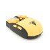 Миша бездротова JEDEL WD149, 3200DPI, 2.4GHZ+Bluetooth 5.0, Black/Yellow, Box
