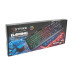 Клавіатура USB XSTRIKE XS-1022, довжина кабелю 150см, RGB підсвічування, Eng/Укр/Рус, 460х175х35 мм, Black, 105к, Q20
