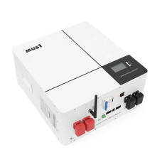 Акумуляторна батарея Must LiFePO4 LP16-24300 25.6V 300Ah, 7,68kWh, BMS100A@8S, CAN2.0/RS232/RS485, 6000 cycles, 486x442x250,44kg