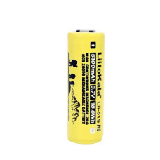Акумулятор 26650 Li-Ion LiitoKala Lii-51S-PSB, 5100mAh (5100-5500mAh), 20A, 18.8Wh, 3.7V (2.5-4.2V), кремовий, 65.5mm x 26.8mm, ціна за 1 шт