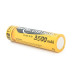 Акумулятор 18650 Li-Ion LiitoKala USB-18-T35, 3500mAh (3400-3500mAh), 3.7V (2.7-4.2V), Type-C, 18.6*72mm, Yellow