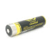 Акумулятор 18650 Li-Ion LiitoKala King-4000, 4000mAh (3800-4000mAh), 3.7V (2.75-4.2V), Black/Yellow