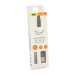 Перехідник 2 в 1 KY-139 Type-C(M) =>Jack 3.5mm(F)+USB, 5см, Black, Box