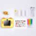 Дитячий фотоапарат HOCO DV204 з функцією миттєвого друку, підтримка microSD card, Orange/Yellow, Box