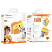 Дитячий фотоапарат HOCO DV204 з функцією миттєвого друку, підтримка microSD card, Orange/Yellow, Box
