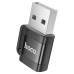 Перехідник HOCO UA31D USB2.0(M) => Type-C(F), Black, Box