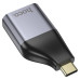 Перехідник HOCO UA33 Type-C (тато)/HDMI(мама), Black-gray