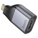 Перехідник HOCO UA33 Type-C (тато)/HDMI(мама), Black-gray