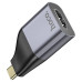 Перехідник HOCO UA33 Type-C (тато)/HDMI(мама), Black-gray