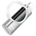 Перехідник HOCO UA32A Type-C(F) => Lighting(M), 60W, індикатор потужності заряду), Silver, Box