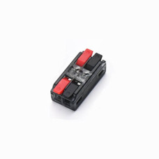 Клемаз натискними затискачами 1-провідна LT-2, 2-pin, 250V, 32A, 0.5-2.5mm2, 13,5*30*11mm, сіра