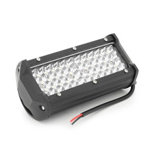 Фара протитуманна світлодіодна RTS-144W, 48 LEDs, 9-32V, 144W, 6000K, 14400Lm, 60°, IP67, 165x65x80mm, Black