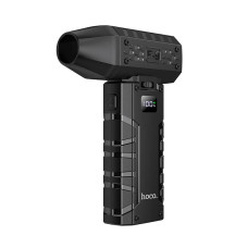 Ручний портативний компресор Hoco HX67, 80000RPM, 40m/s, 275г, Black, Box